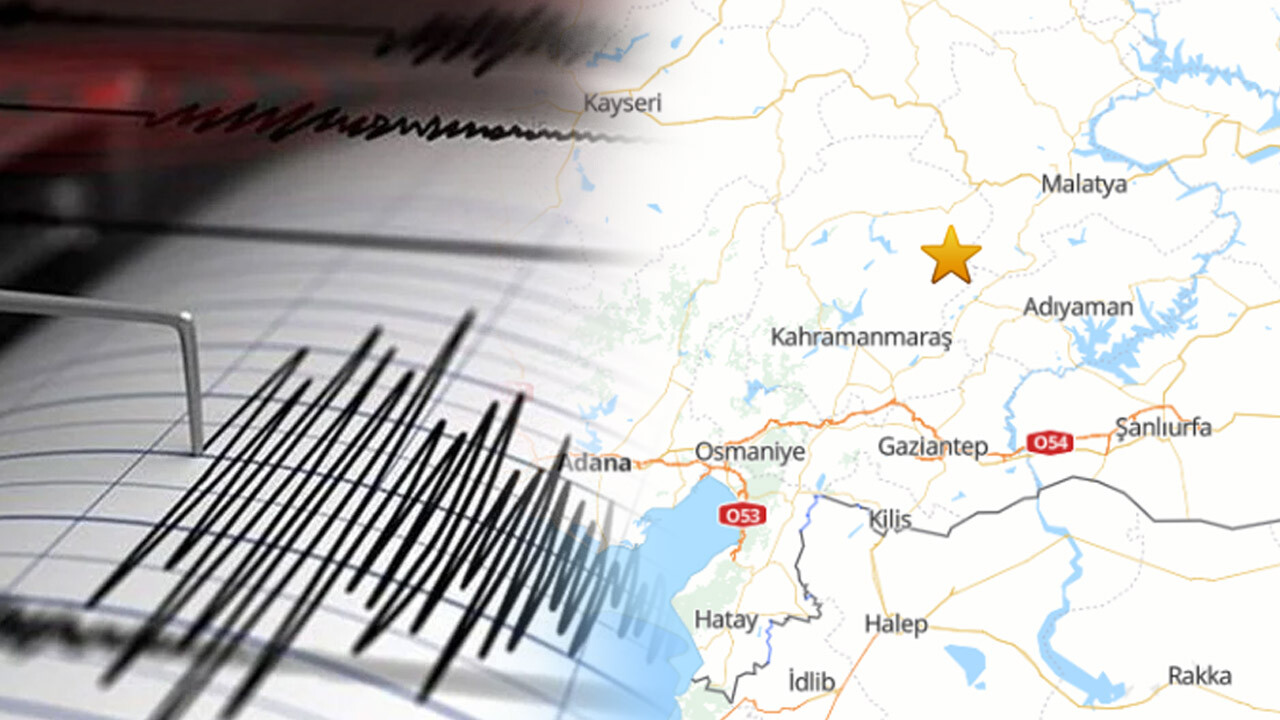 Son dakika! Deprem bölgesi yine korkuttu: Kahramanmaraş 4.1 ile sallandı