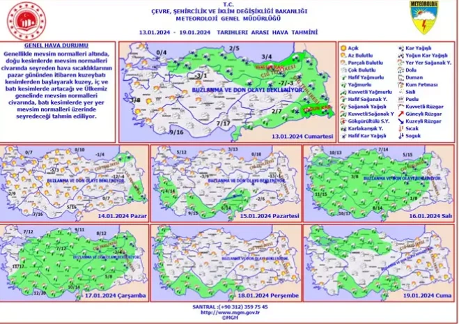 Meteoroloji'den 4 ile yoğun kar yağışı uyarısı! Dikkat: Şiddetli geliyor