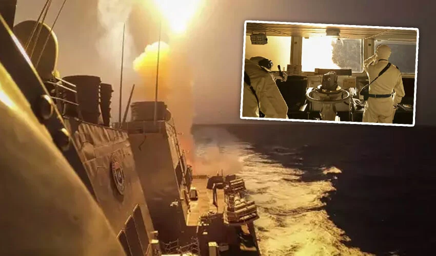 2024 yılının ilk savaşı! ABD ve İngiltere Husi hedeflerini vurdu, misilleme saldırı geldi! Yemen'de son durum...