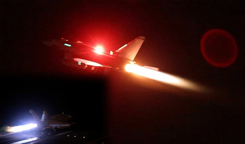 2024 yılının ilk savaşı! ABD ve İngiltere Husi hedeflerini vurdu, misilleme saldırı geldi! Yemen'de son durum...