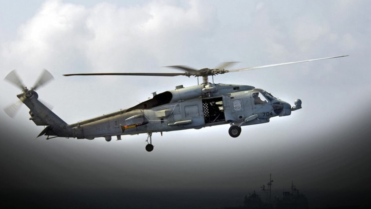 ABD&#039;de eğitim helikopteri SH-60 Seahawk düştü