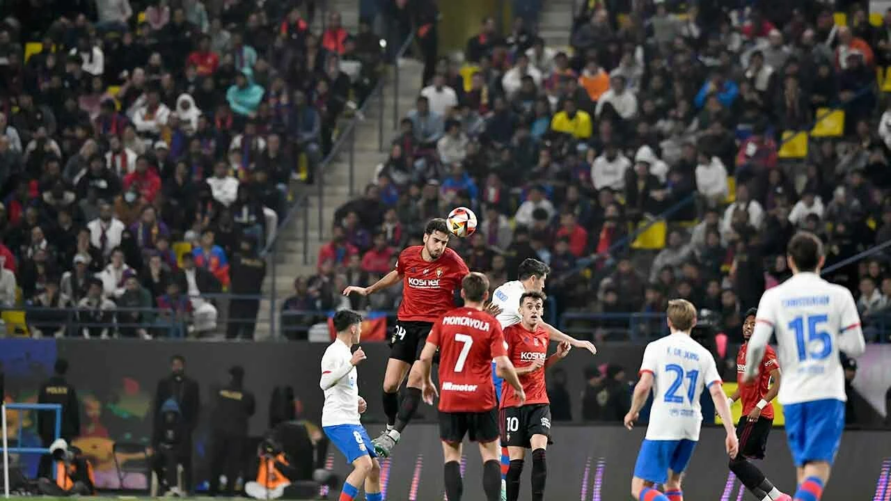 İspanya Süper Kupası'nda ikinci finalist Barcelona!