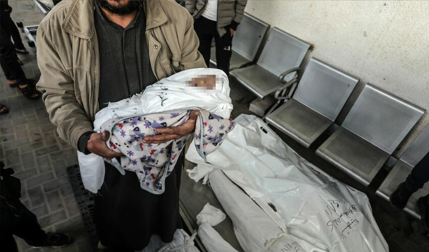 Gazze'deki çocukların yüzde 1'ini öldüren İsrail saldırılarına 96. günde de devam ediyor