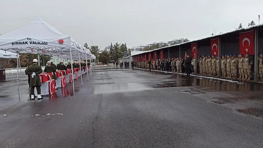 Pençe-Kilit şehitleri memleketlerine uğurlandı