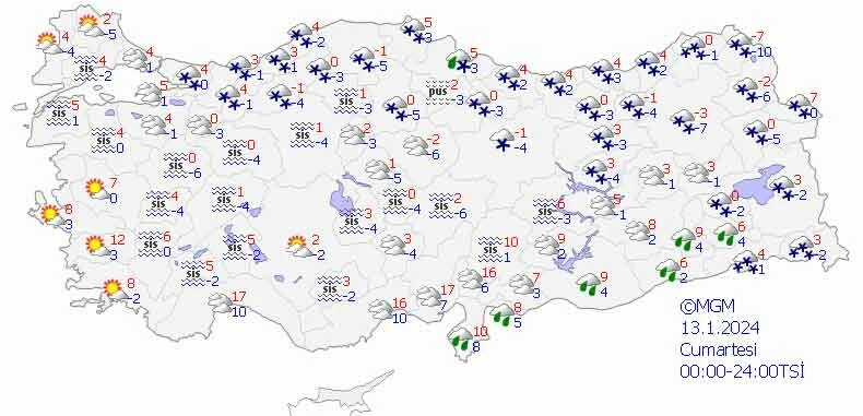 Meteoroloji'den 10 il için uyarı! Yoğun kar geliyor