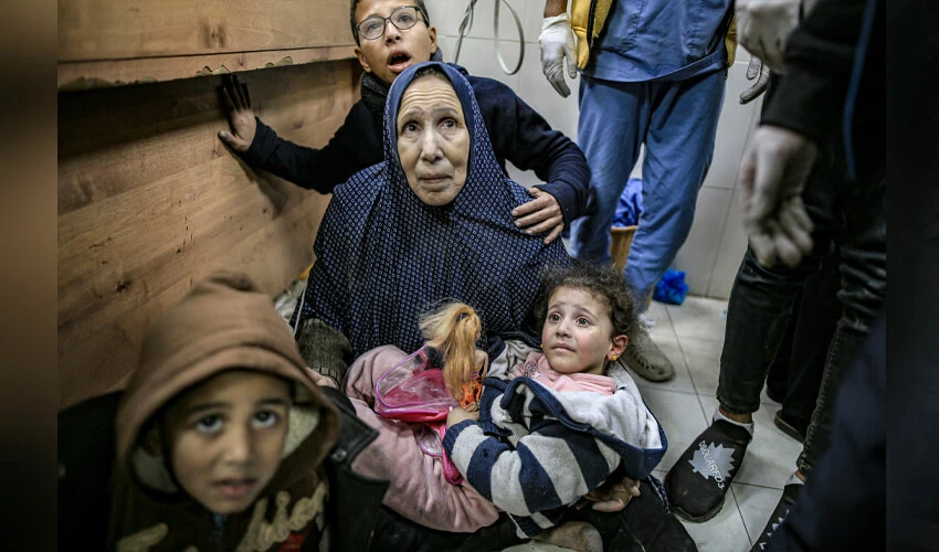 İsrail ordusu Gazze'yi 99.günde de hem havadan hem karadan vurdu!