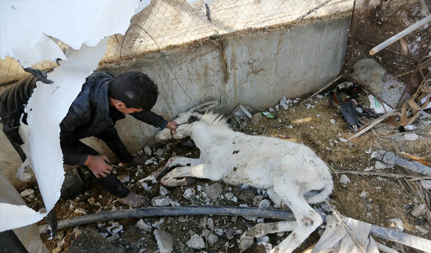 İsrail ordusu Gazze'yi 99.günde de hem havadan hem karadan vurdu!