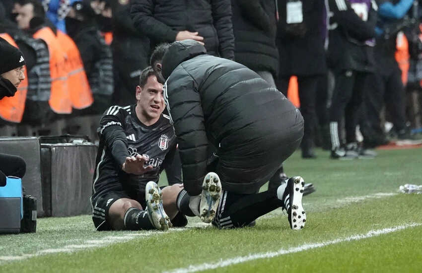 Beşiktaş'a kötü haber! Yıldız isim sezonu kapattı