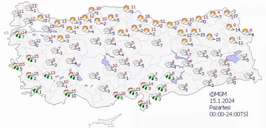 Meteoroloji duyurdu: Sıcaklıklar yükseliyor! Bugün hava nasıl olacak? <a href=