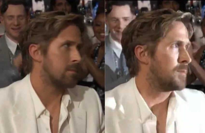 Ryan Gosling'in ödül törenindeki tepkisi sosyal medyada viral oldu