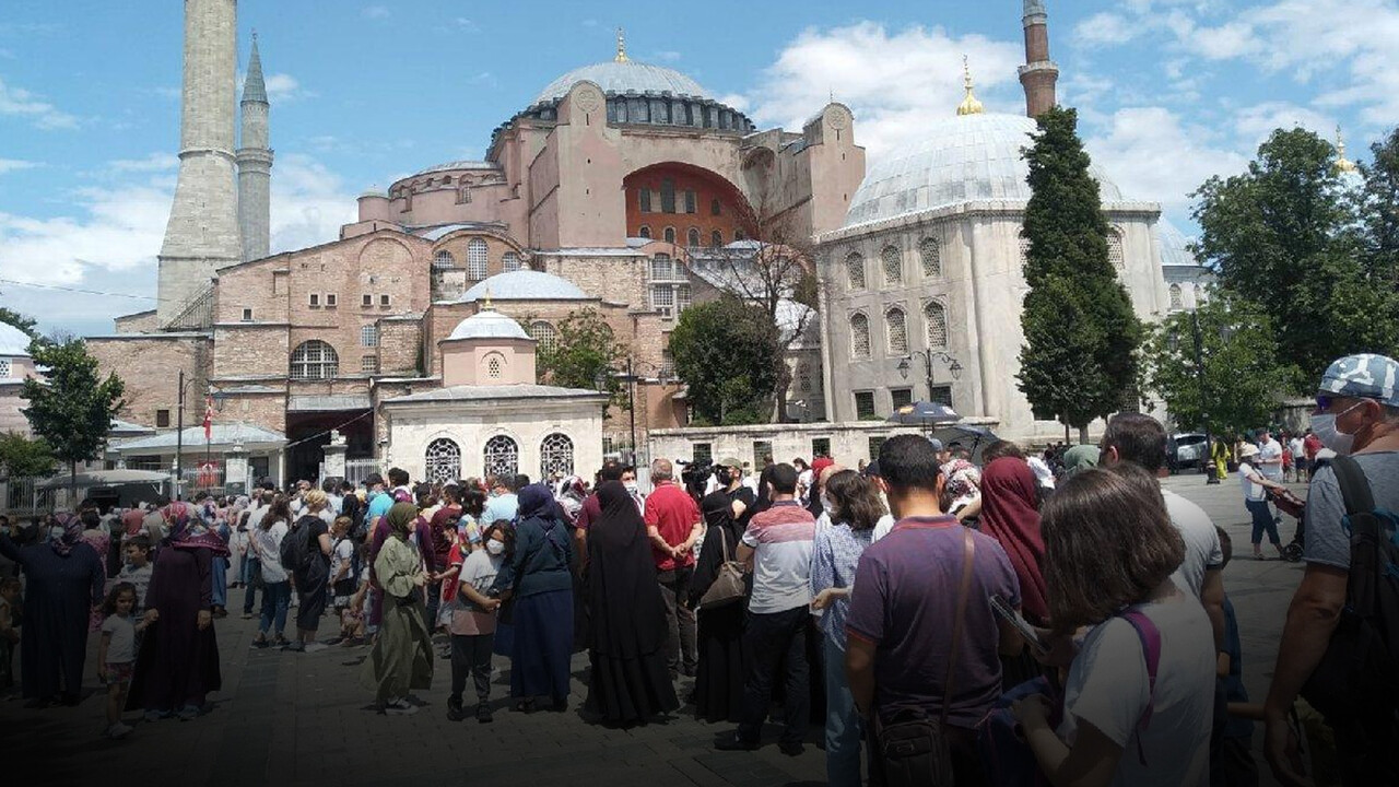 Ayasofya'daki ziyaretçi sorununu Osmanlı çözmüş! Galeri katı için ayrı uygulama