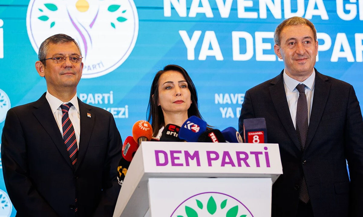 DEM Parti'den CHP'ye ittifak şartı: İstanbul'da 3 ilçeyi istiyorlar