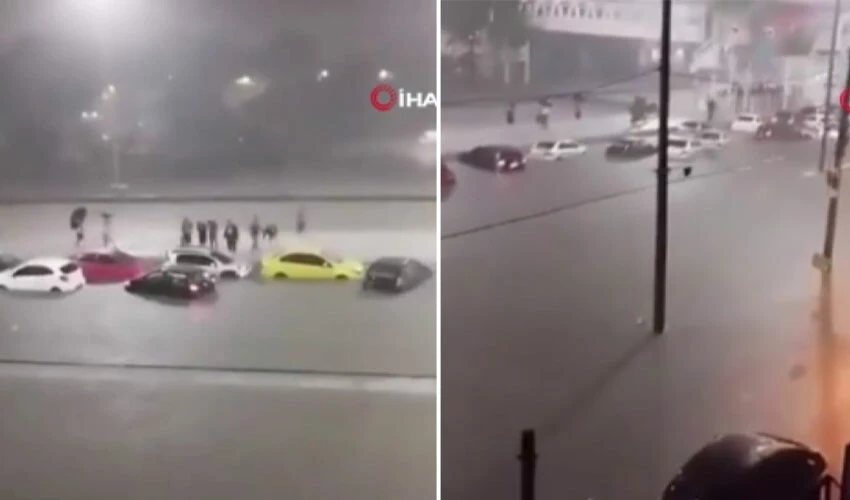 Şiddetli yağışlar sel felaketini de beraberinde getirdi