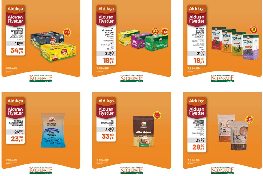 Tarım Kredi marketlerinde kampanya için son 4 gün! Çay, şeker, bebek bezi ve deterjan fiyatlarında büyük indirim...