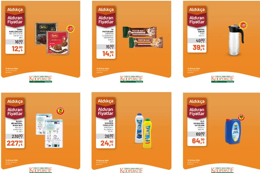 Tarım Kredi marketlerinde kampanya için son 4 gün! Çay, şeker, bebek bezi ve deterjan fiyatlarında büyük indirim...