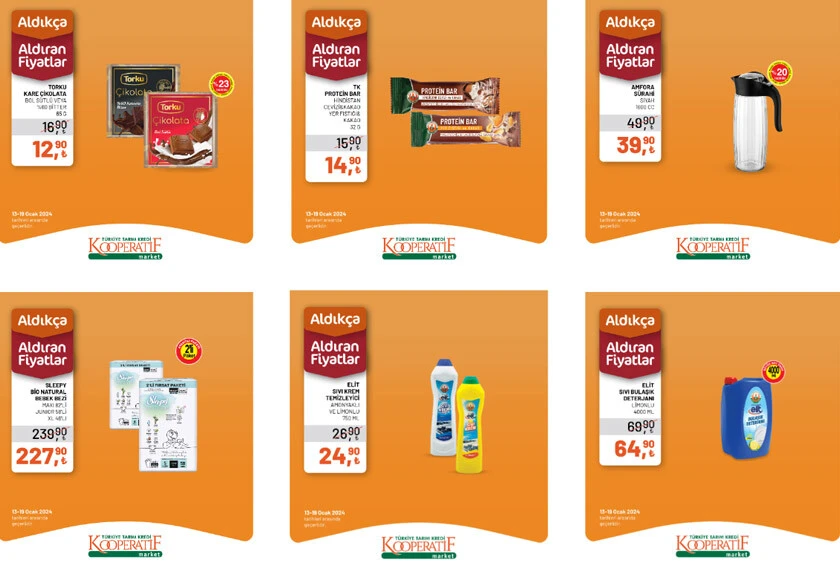 Tarım Kredi marketlerinde kampanya için son 4 gün! Çay, şeker, bebek bezi ve deterjan fiyatlarında büyük indirim...