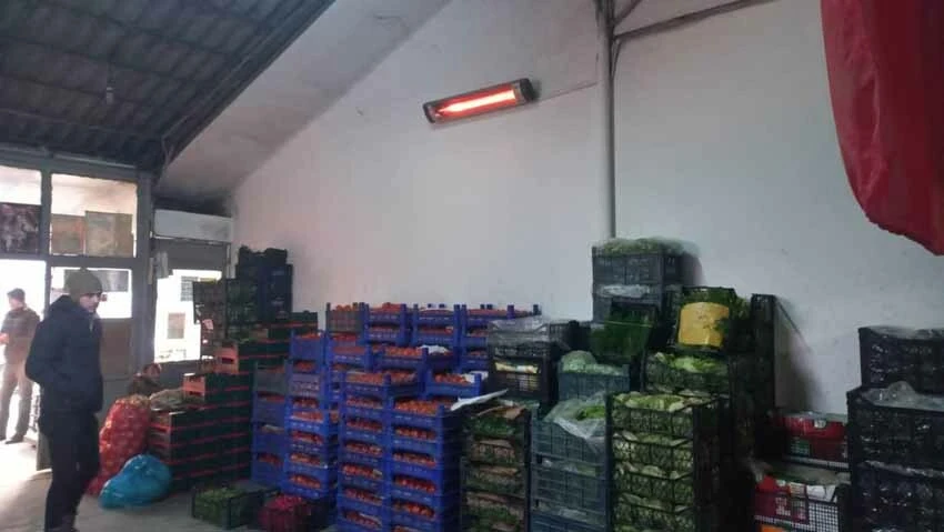 Şiddetli soğuk, hal esnafını vurdu! Sebze meyveleri battaniyeye sarıyorlar