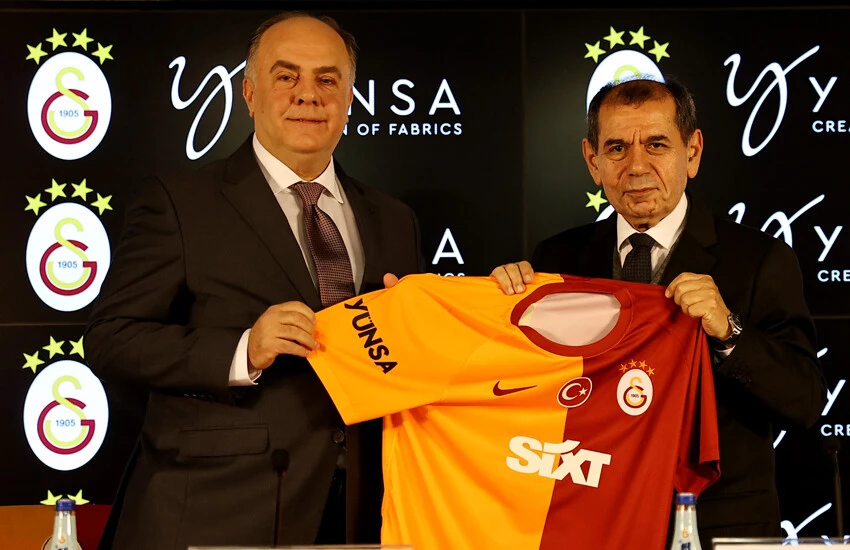 Galatasaray'dan sponsorluk anlaşması