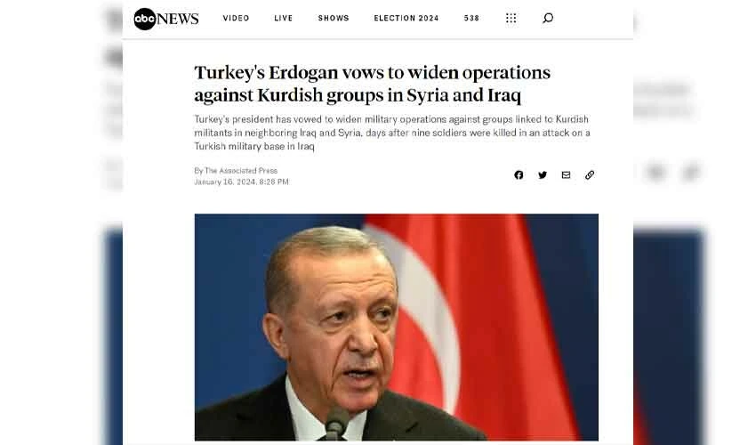 Cumhurbaşkanı Erdoğan'ın sözleri dünya basınının manşetinde!