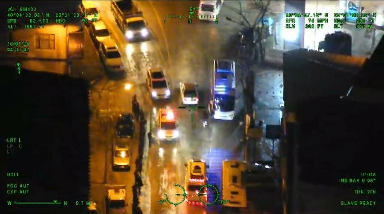 Bursa'da nefes kesen operasyon!