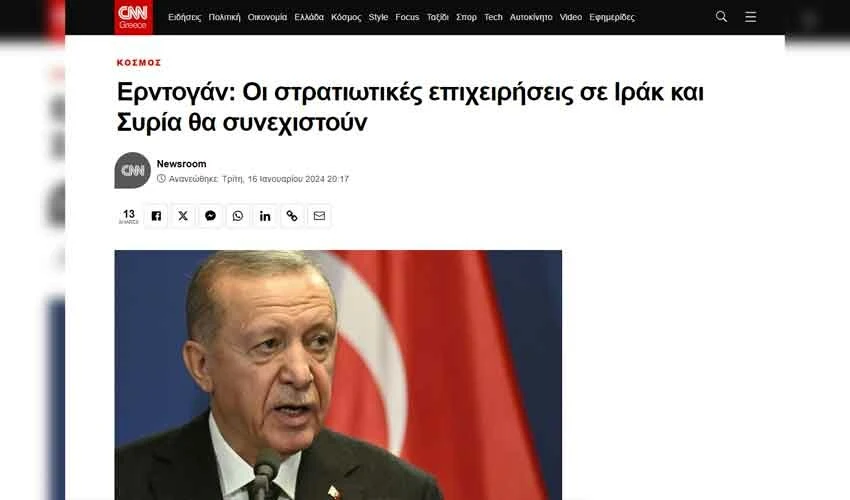 Cumhurbaşkanı Erdoğan'ın sözleri dünya basınının manşetinde!