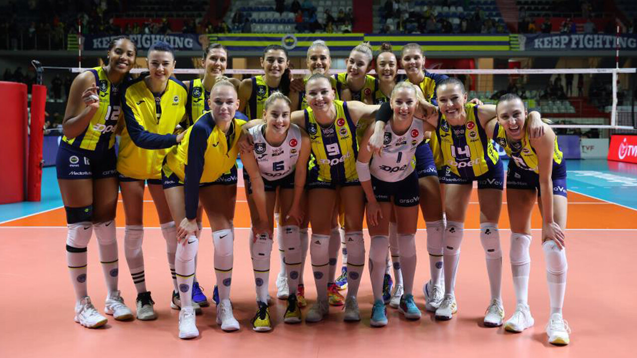 Fenerbahçe, CEV Şampiyonlar Ligi’nde çeyrek finalde