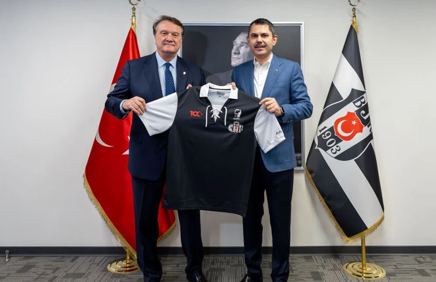 İBB Başkan Adayı Murat Kurum’dan Beşiktaş'a ziyaret