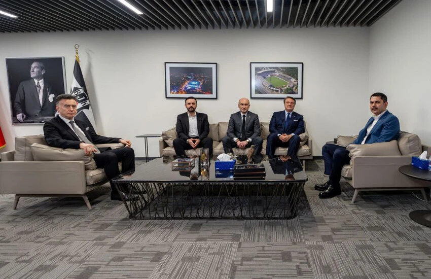 İBB Başkan Adayı Murat Kurum’dan Beşiktaş'a ziyaret