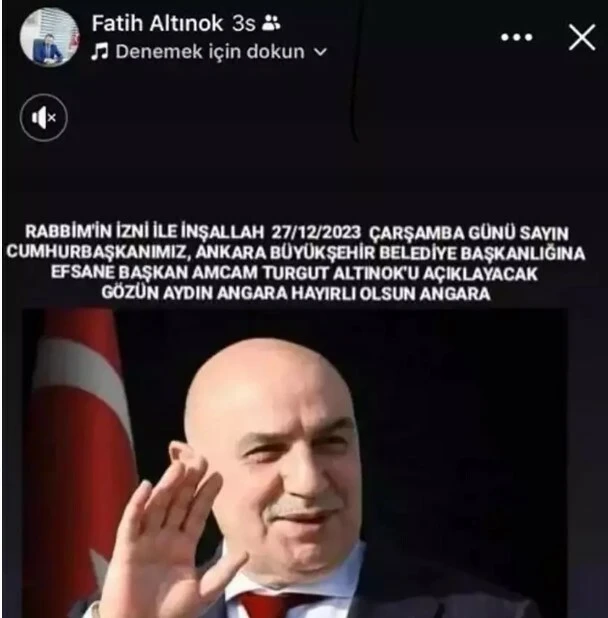 Son dakika! AK Parti'nin Ankara adayı belli oldu