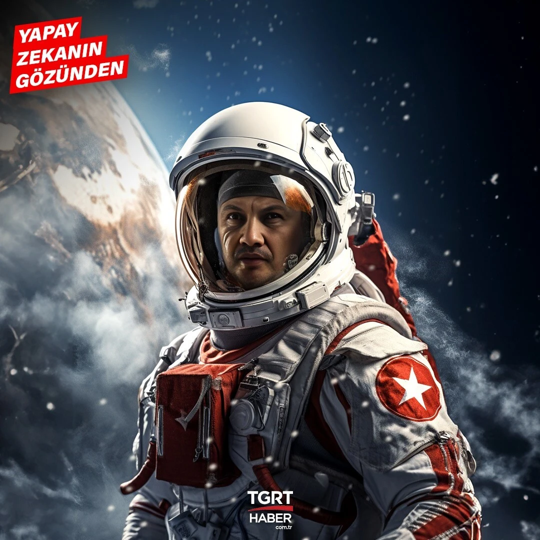 Yapay zekanın gözünden Türkiye'nin ilk uzay yolculuğu