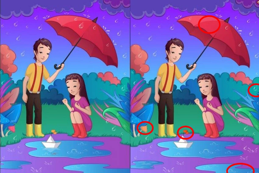 Süreniz 15 saniye… Resimdeki 5 farkı sadece IQ seviyesi yüksek olanlar bulabiliyor