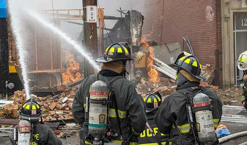 ABD’de tahliye edilen kreş dakikalar sonra havaya uçtu