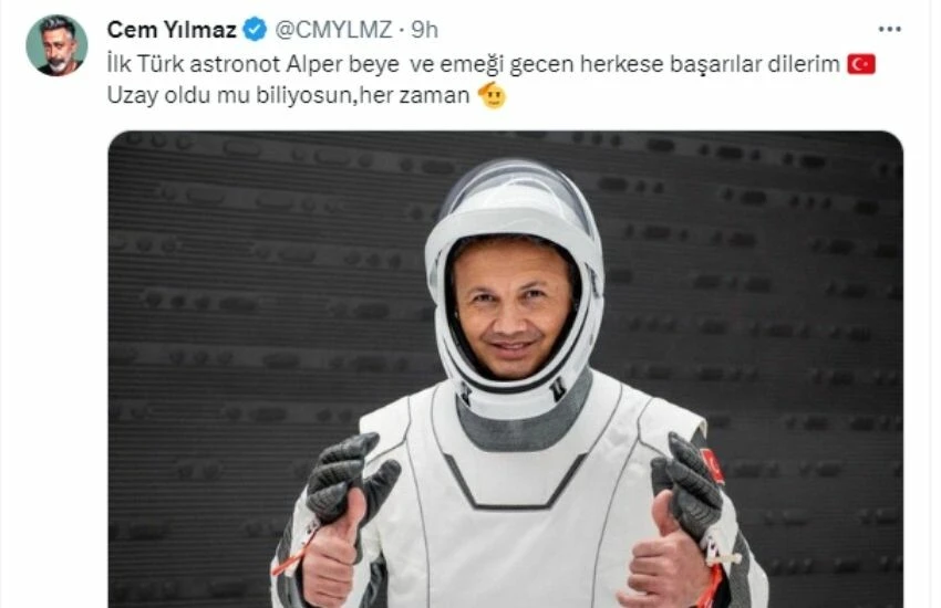 Ünlü isimlerden Alper Gezeravcı paylaşımları