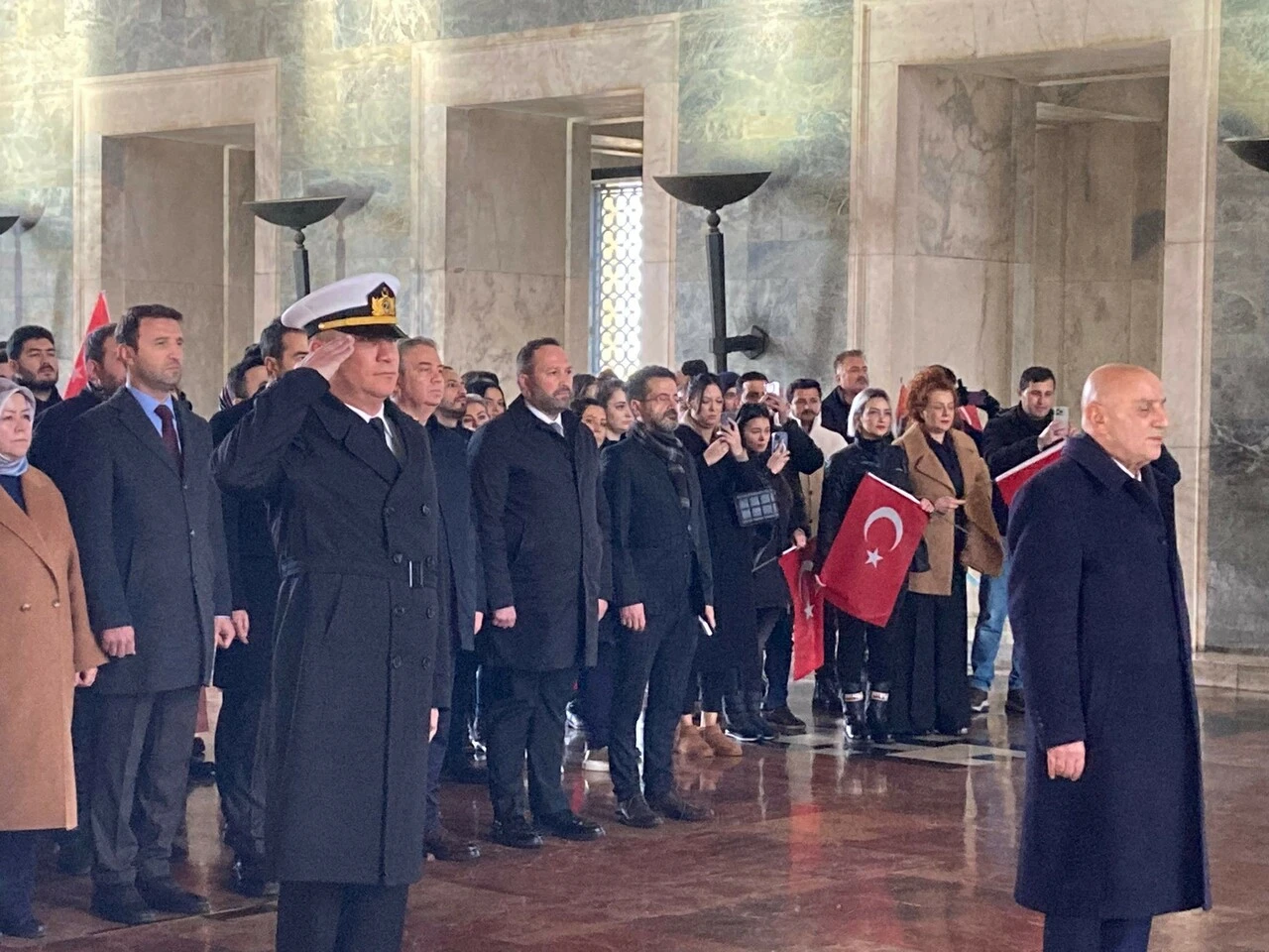 Ankara Büyükşehir Belediyesi Adayı Turgut Altınok'tan Anıtkabir’e ziyaret