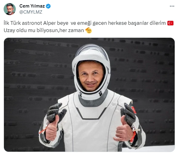 Cem Yılmaz'dan Alper Gezeravcı paylaşımı! G.O.R.A filmine gönderme yaptı