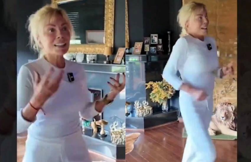 75’lik Semiramis Pekkan egzersiz yaptığı anları paylaştı