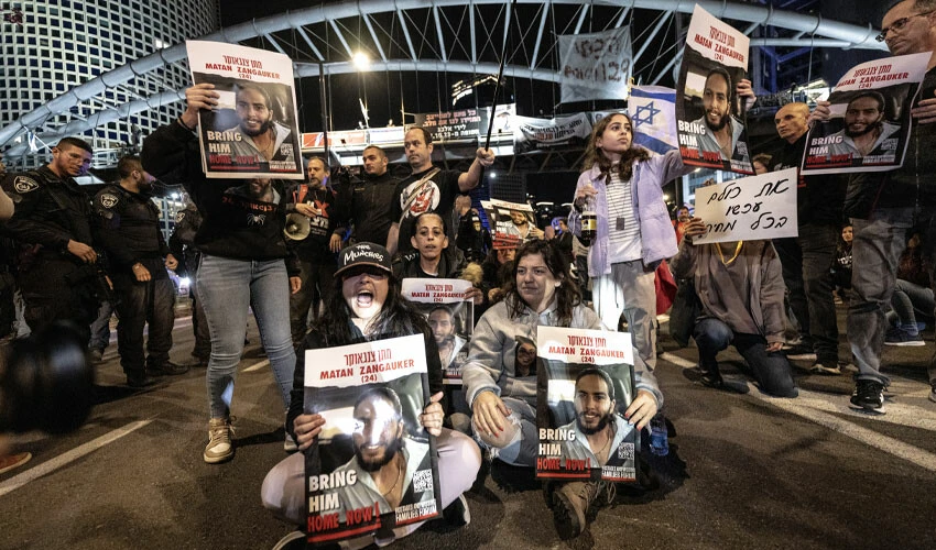 Katliama karşı yükselen sesler çoğalıyor: Netanyahu karşıtı gösteri