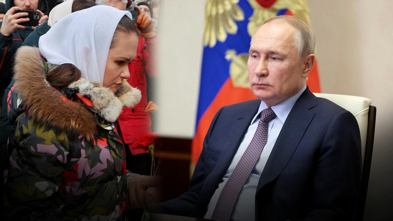 Seçime hazırlanan Putin&#039;e savaş tepkisi: Eşimden geriye ne kalacak?