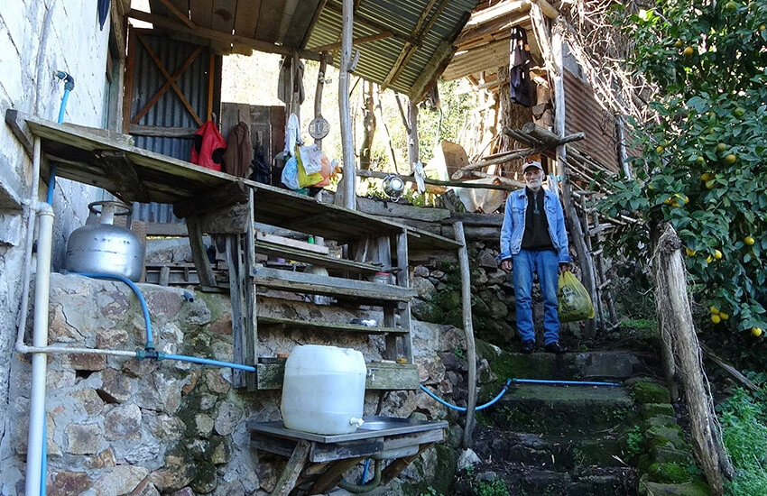 Karadenizli yine pratik zekasını kullandı, kendi çözümünü üretti