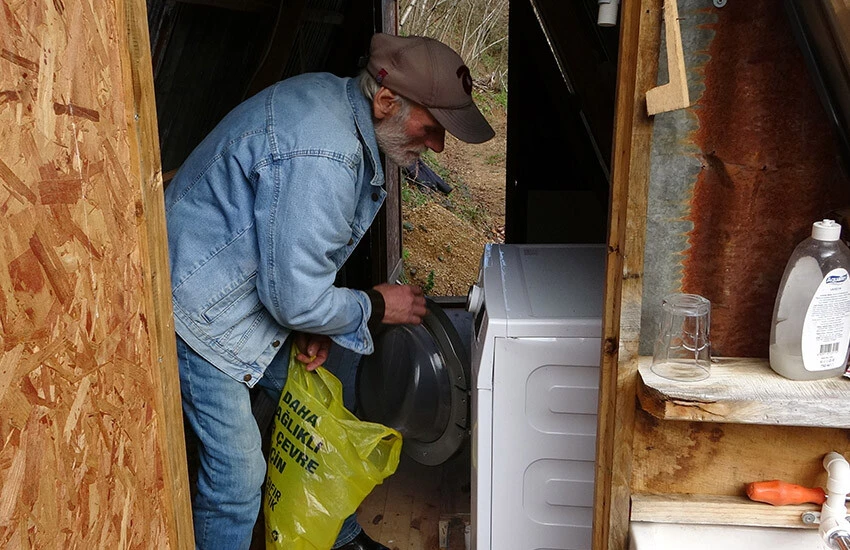 Karadenizli yine pratik zekasını kullandı, kendi çözümünü üretti
