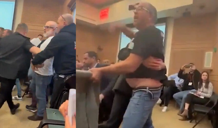 İsrailli esir yakınları meclisi bastı o anlar sosyal medyada yayıldı