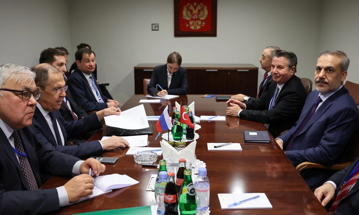 Bakan Fidan'dan ABD'de kritik temas: Lavrov ile görüştü