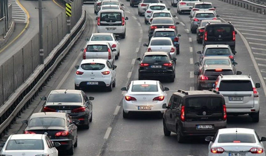 Trafiğe kaydı yapılan taşıt sayısı belli oldu