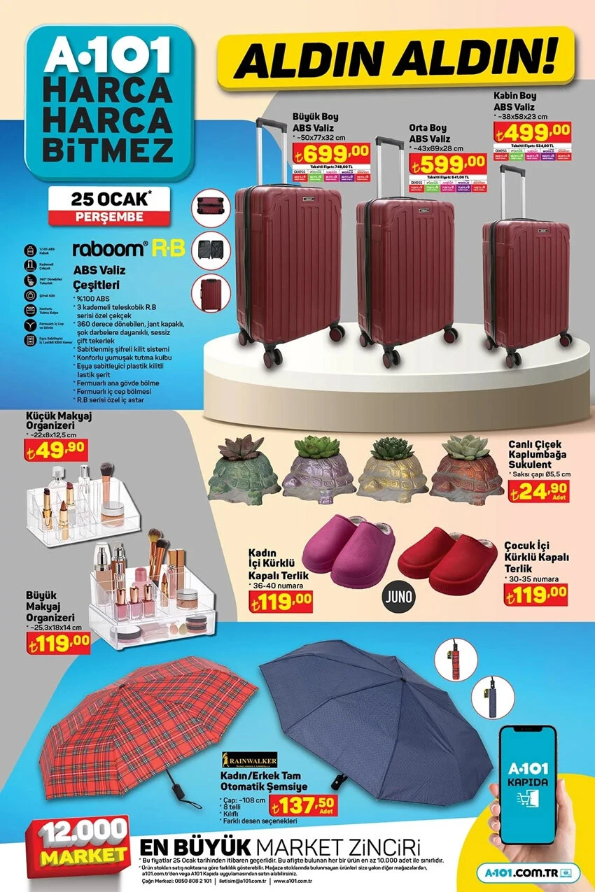 A101 aktüel kataloğunda tam altın fiyatına evinizi dizebilirsiniz! Koltuktan televizyona, buz dolabından bulaşık makinesine her şey A101'de...