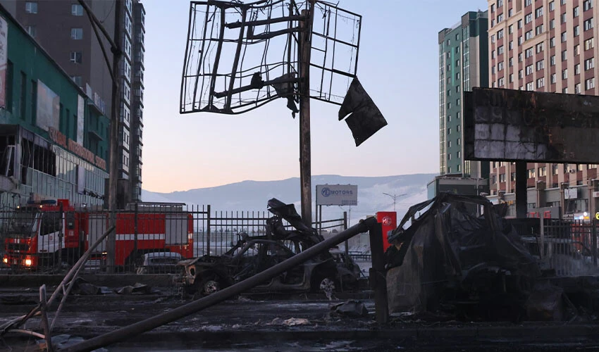 Moğolistan'da 60 tonluk patlama! Çok sayıda ölü ve yaralı var