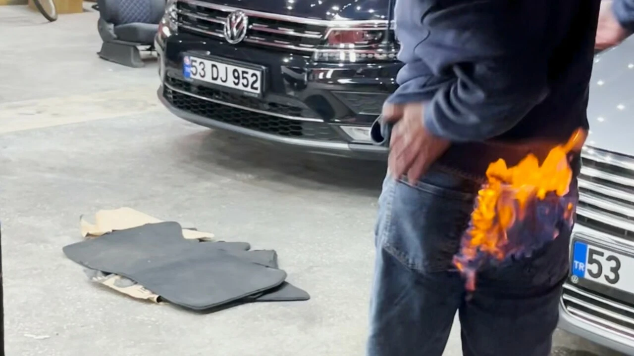 Sosyal medya fenomeni komik video uğruna alev alev yandı