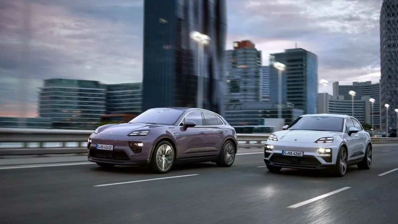 Yeni Porsche Macan modelleri tanıtıma saatler kala canlı fotoğraflarıyla sızdırıldı