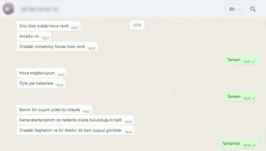Sahte doktor emniyete başka, basına başka konuştu!