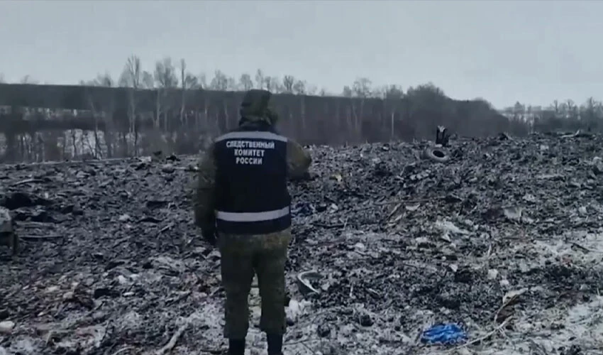Ukraynalı askerleri taşırken düşen uçağın kara kutuları bulundu