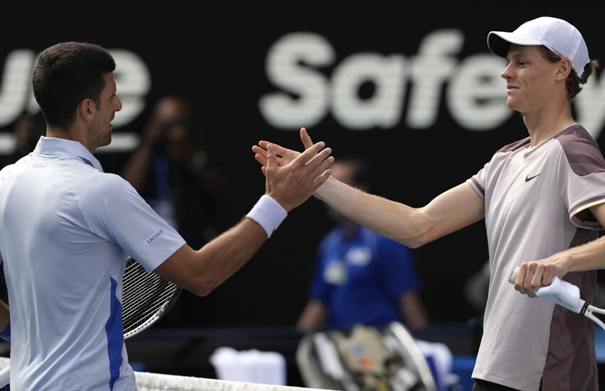 Novak Djokovic'i deviren Jannik Sinner finale çıktı